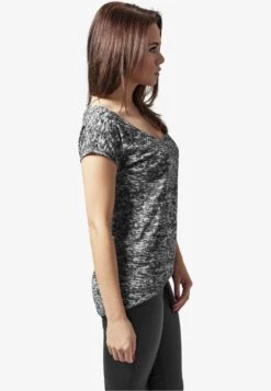 URBAN CLASSICS Burnout - T-Shirt Basic - Darkgrey -Urban Classics 00056558d1cf490a93e66b3f19539ae8