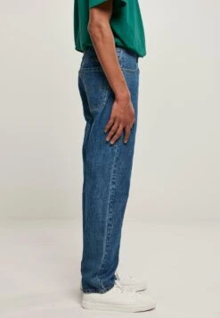 URBAN CLASSICS Straight Leg- Straight Leg Jeans - Mid Indigo Washed -Urban Classics 009504787fd2415ab29735c5e97cf083