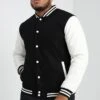 URBAN CLASSICS Oldschool College Jacket- Lichte Jas - Black/White 2 URBAN CLASSICS Oldschool College Jacket- Lichte Jas - Black/White -Urban Classics 009523169e9f405daddc81cd8caffa2e
