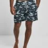 URBAN CLASSICS Pattern - Zwemshorts - Surfing T Rex Aop