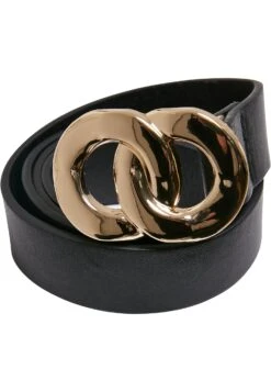 URBAN CLASSICS Chain Buckle - Riem - Black Gold