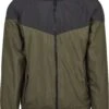 URBAN CLASSICS Windrunner - Softshelljas - Black/Darkolive -Urban Classics 02ac24f9e9bf453cacef2624d8a5fb7a
