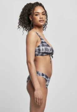 URBAN CLASSICS Lace Up - Bikini - Black/White -Urban Classics 03b0dafc176e463380d25ca547803fc1