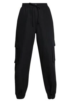 URBAN CLASSICS Ladies Viscose Twill Cargo Pants - Broek - Black -Urban Classics 03f040d9ca42453daff04622c85d06aa