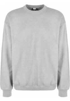 URBAN CLASSICS Pigment Dyed - Sweater - Lightasphalt