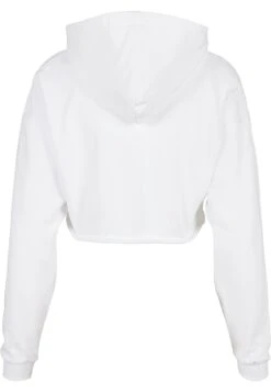 URBAN CLASSICS Ladies Oversized Cropped Hoody - Hoodie - White -Urban Classics 072fef2fcfa541c39a5122b526a04aa5