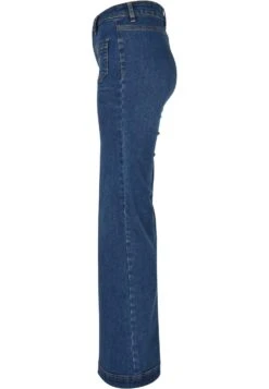 URBAN CLASSICS Vintage- Flared Jeans - Deepblue Washed -Urban Classics 07c1f95247e6495aae647f20eab18674
