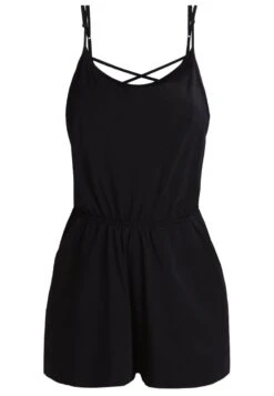 URBAN CLASSICS Ladies Short Spaghetti - Jumpsuit - Black -Urban Classics 07c4ac03709b48338d41dc95ee25c7c9