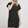 URBAN CLASSICS Jerseyjurk - Black/Black