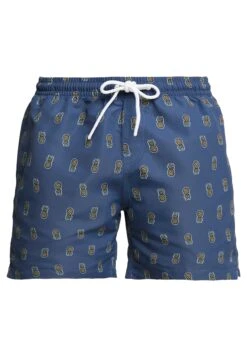 URBAN CLASSICS Pineapple Swim Shorts - Zwemshorts - Vintage Blue -Urban Classics 08ea14800b5443839776f0ff4876b38d