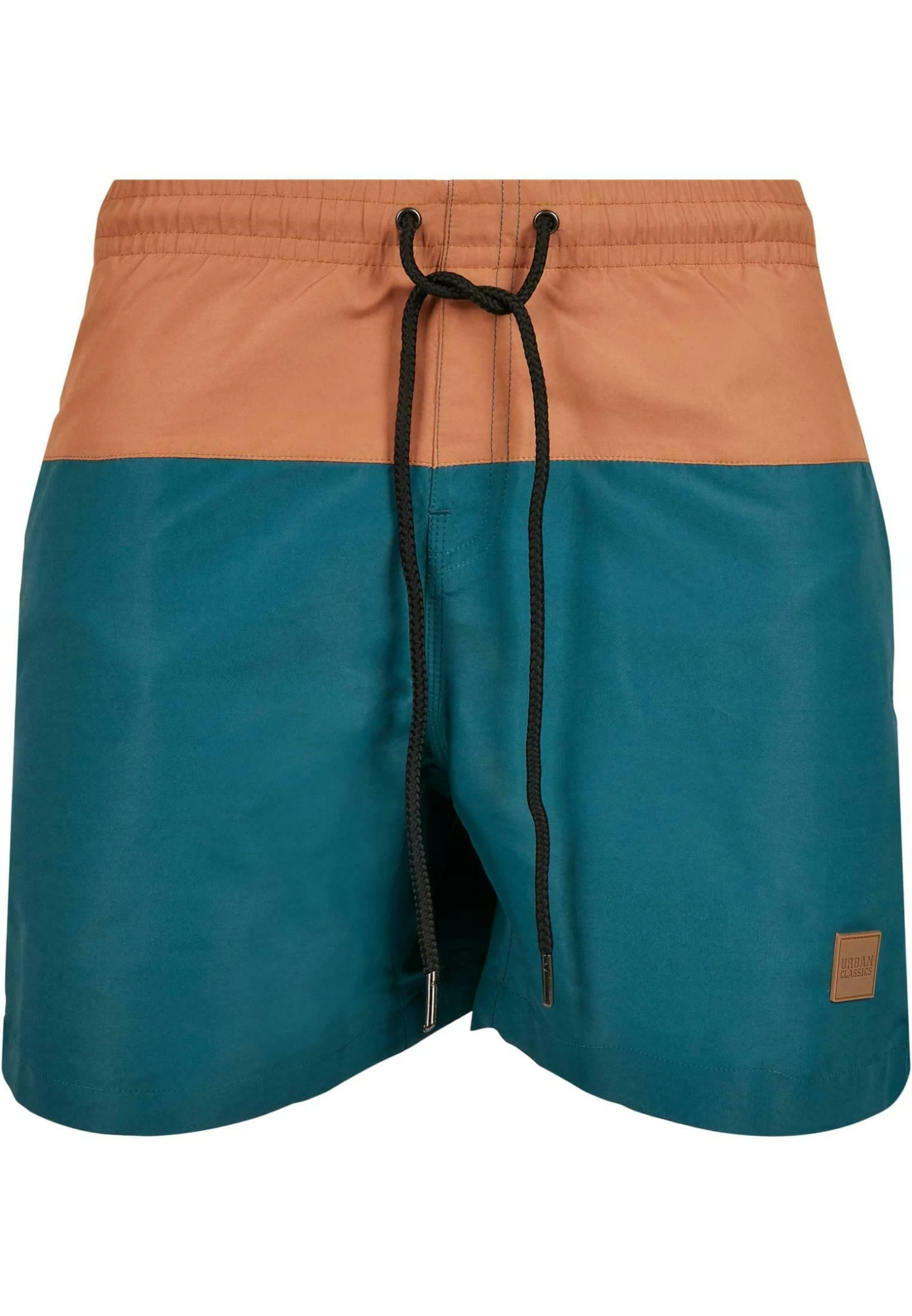 URBAN CLASSICS Block- Zwemshorts - Teal Toffee 3 URBAN CLASSICS Block- Zwemshorts - Teal Toffee