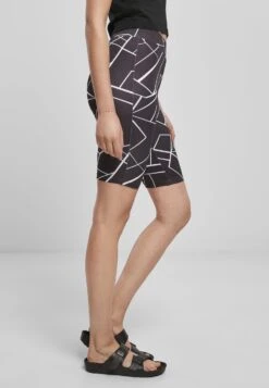 URBAN CLASSICS Aop Cycle - Shorts - Geometric Black -Urban Classics 098f87399c634196ad5e1ed60970b5b1