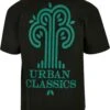URBAN CLASSICS Logo Tee - T-Shirt Print - Black -Urban Classics 0a9afc621a23491e89f8d9ad1381bba6