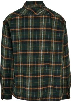 URBAN CLASSICS Boxy Fane Check- Overhemd - Bottlegreen Orange 17 URBAN CLASSICS Boxy Fane Check- Overhemd - Bottlegreen Orange -Urban Classics 0bd75cebc5e44618aaa4e411cf03bce0