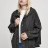 URBAN CLASSICS Ladies Recycled Packable Jacket - Regenjas - Schwarz -Urban Classics 0c159d83d9534ad9a0edae41872b392a