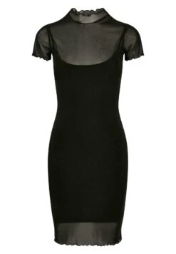 URBAN CLASSICS Damen- Etui-Jurk - Black -Urban Classics 0d75e59f940f46608a149e07ea00b0d8