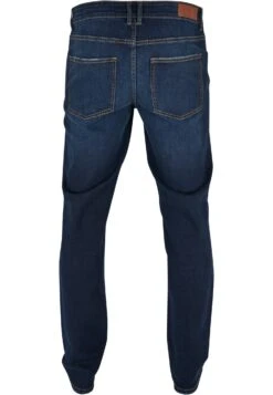 URBAN CLASSICS Straight Leg Jeans - Darkblue Destroyed Washed -Urban Classics 0da0482be63b4997ab53f7dbbcac6366