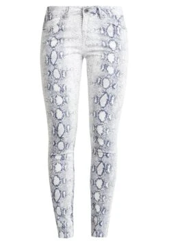 URBAN CLASSICS Ladies Animal Stretch Pants - Jeans Skinny Fit - Offwhite -Urban Classics 0e068fd0fa7444828027c31fca3f5131