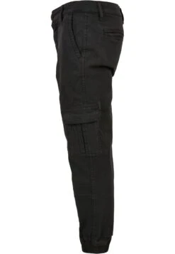 URBAN CLASSICS Washed Twill Jogging - Cargobroek - Black -Urban Classics 0e320d5f874b4bf99f741c0abccaa2e3