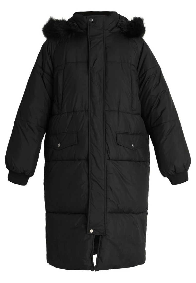 Ladies Oversize Coat - Winterjas - Black/Black 7 Ladies Oversize Coat - Winterjas - Black/Black - Afbeelding 5