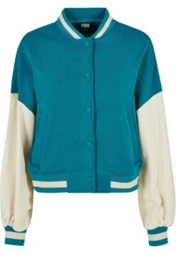 URBAN CLASSICS 2 Tone College- Bomberjacks - Watergreen Whitesand -Urban Classics 0f9a3c5ed0884ea2bfdcaee697228ad9