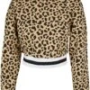 URBAN CLASSICS Short Aop College - Hoodie - Union/Beige/Leo -Urban Classics 11f875da71454bb4a777f7563e667451