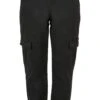 URBAN CLASSICS Washed Twill Jogging - Cargobroek - Black -Urban Classics 131893003890451a95b22a5ebba451d4