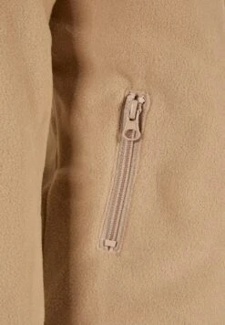 URBAN CLASSICS Zip - Fleecejas - Unionbeige -Urban Classics 13f88a071a8245238727dcb89f55eaa0