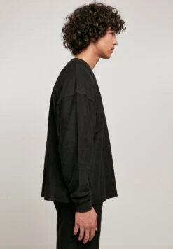 URBAN CLASSICS Terry Boxy - Trui - Black -Urban Classics 141983a57a85450d97406da1379e81d5