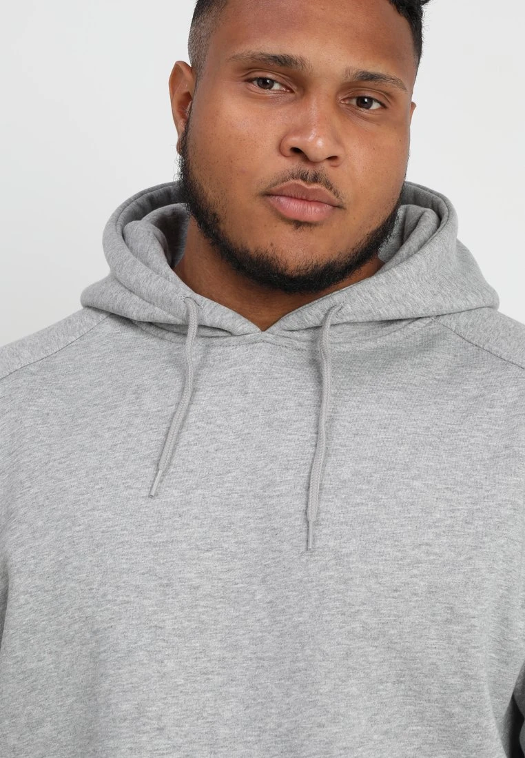 URBAN CLASSICS Blank Hoody - Hoodie - Grey 7 URBAN CLASSICS Blank Hoody - Hoodie - Grey - Afbeelding 5