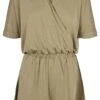URBAN CLASSICS Ladies Short Modal Jumpsuit - Jumpsuit - Khaki -Urban Classics 14f74cfd57484847b84116f9a6ebf0db
