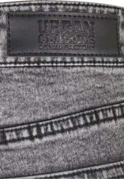URBAN CLASSICS Jeans Skinny Fit - Black Heavy Acid Washed -Urban Classics 17d77ff2ab254a169147f1f7ac945a0a