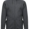 URBAN CLASSICS Zip Hoody - Sweater Met Rits - Charcoal