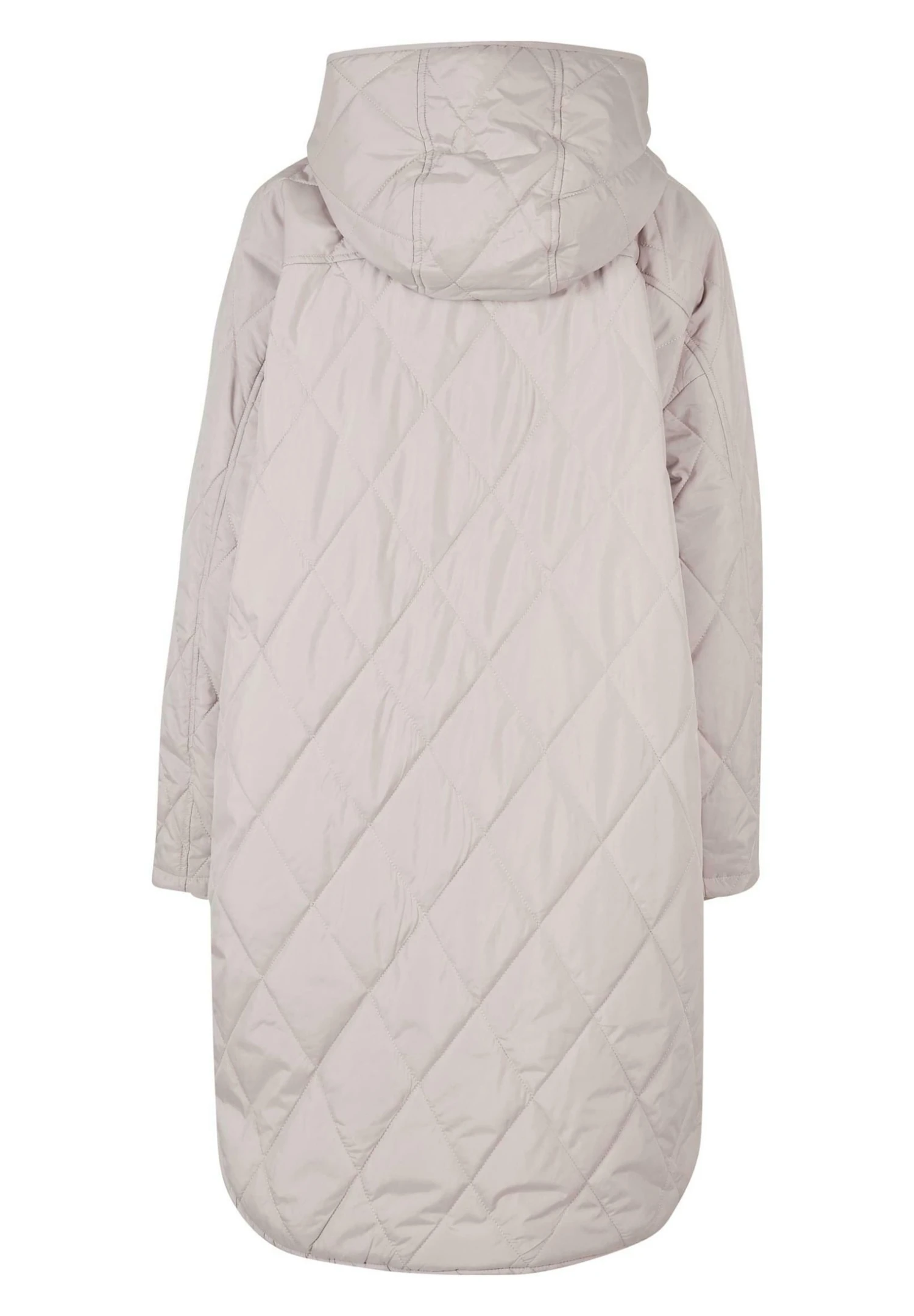 URBAN CLASSICS Diamond- Winterjas - Warmgrey 4 URBAN CLASSICS Diamond- Winterjas - Warmgrey - Afbeelding 2