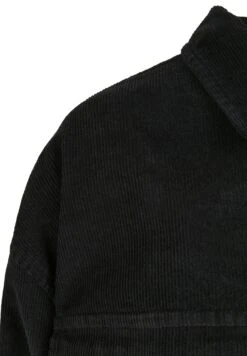 URBAN CLASSICS Ladies Long Corduroy Overshirt - Overhemdblouse - Black -Urban Classics 19cdf4fb1caf4976b514bd10b368bb1c