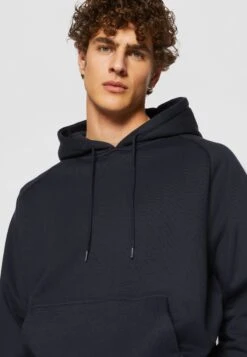 URBAN CLASSICS Blank Hoody - Hoodie - Dark Blue -Urban Classics 1b072249571d415ab90a0f539fe9f2e9