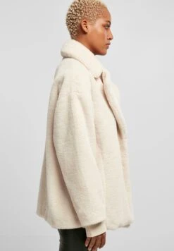 URBAN CLASSICS Lapel Teddy - Fleecejas - Whitesand -Urban Classics 1b1b91f213664c84a7730de063fe9bd8