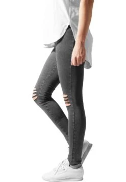 URBAN CLASSICS Cutted- Legging - Acid Black -Urban Classics 1b2e5f2717a54c65ae6d3b2cbfe91a29