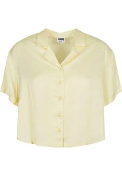 URBAN CLASSICS Overhemdblouse - Softyellow