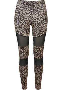 URBAN CLASSICS Tech Mesh Aop- Legging - Leo