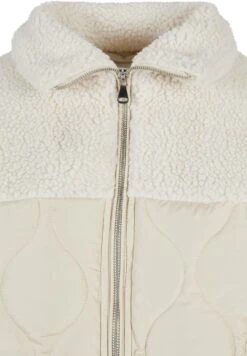 URBAN CLASSICS Sherpa- Winterjas - Softseagrass Whitesand -Urban Classics 1da28d02d8ef43af984c4d902f9e80b0