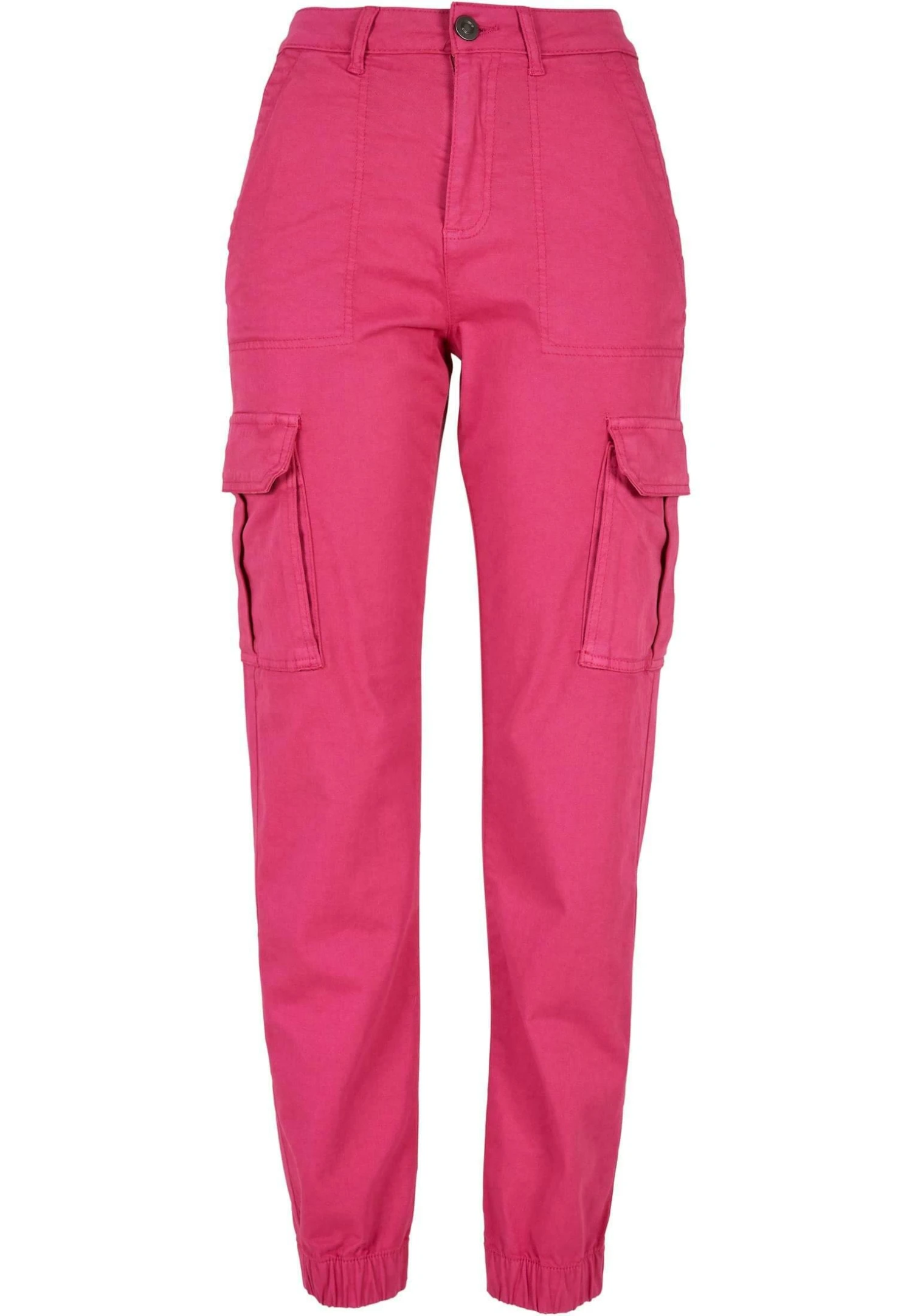 URBAN CLASSICS Twill Utility- Cargobroek - Hibiskus Pink 3 URBAN CLASSICS Twill Utility- Cargobroek - Hibiskus Pink