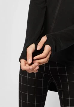 URBAN CLASSICS Ladies Athletic Interlock Zip Hoody - Sweater Met Rits - Black -Urban Classics 1ed68a26d0be4db89c1a7b1d4ce64ce6