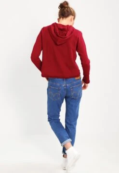 URBAN CLASSICS Cropped Terry Hoody - Hoodie - Burgundy -Urban Classics 2031d9d8d538454a9daff7745e73db57