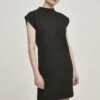 URBAN CLASSICS Ladies Naps Terry Extended Shoulder Dress - Jurk - Black -Urban Classics 2074815068c049419d09a67fb1b497e3