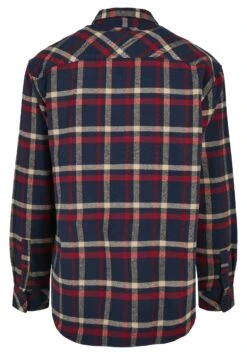 URBAN CLASSICS Overhemd - Navy Red -Urban Classics 21ef0702a3a243bb888af94d2fda240d