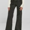 URBAN CLASSICS Vintage- Flared Jeans - Black Washed -Urban Classics 22630a45750d4d28b4269b1a91ea2bbe