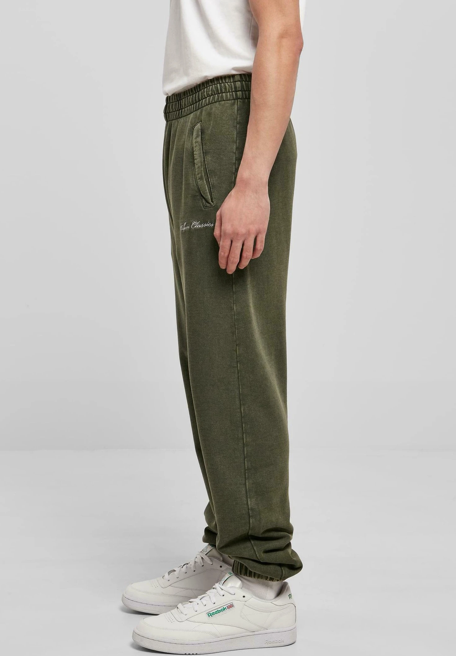 URBAN CLASSICS Small Embroidery - Trainingsbroek - Bottlegreen 7 URBAN CLASSICS Small Embroidery - Trainingsbroek - Bottlegreen - Afbeelding 5