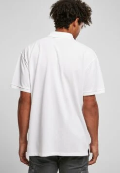 URBAN CLASSICS Oversized- Poloshirt - White -Urban Classics 22b8f30561ff4487994c6f62498e5c45