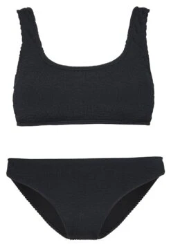 URBAN CLASSICS Ladies Tanktop Crincle Set - Bikini - Black -Urban Classics 23cfabc569bd4bc782dcebecc0eb56f0